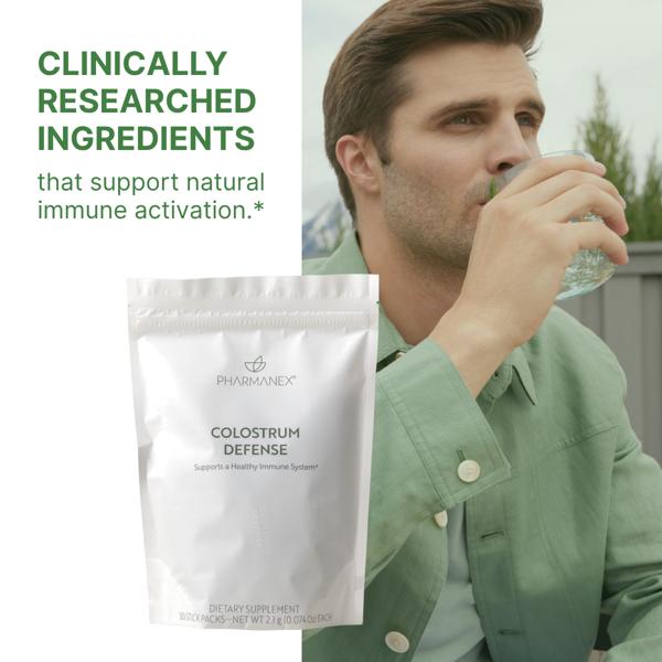 Pharmanex Colostrum Defense by Nu Skin – immune support colostrum supplement powder