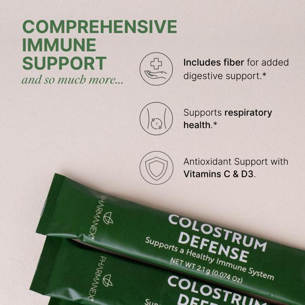Pharmanex Colostrum Defense by Nu Skin – immune support colostrum supplement powder