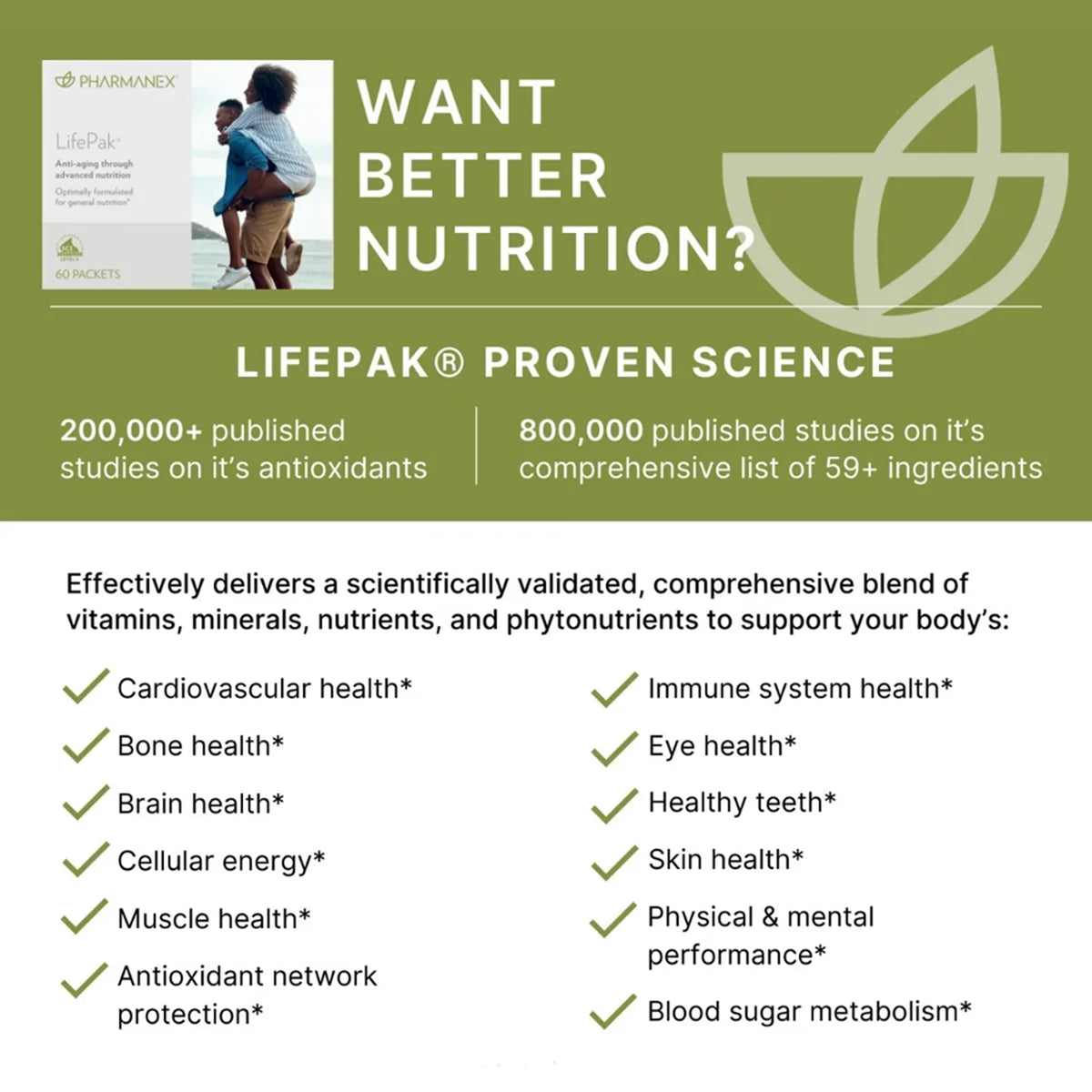 LifePak Health Benefits