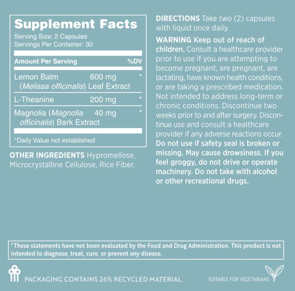 Nu Skin MYND360 Feel Calm – mood and stress support supplement