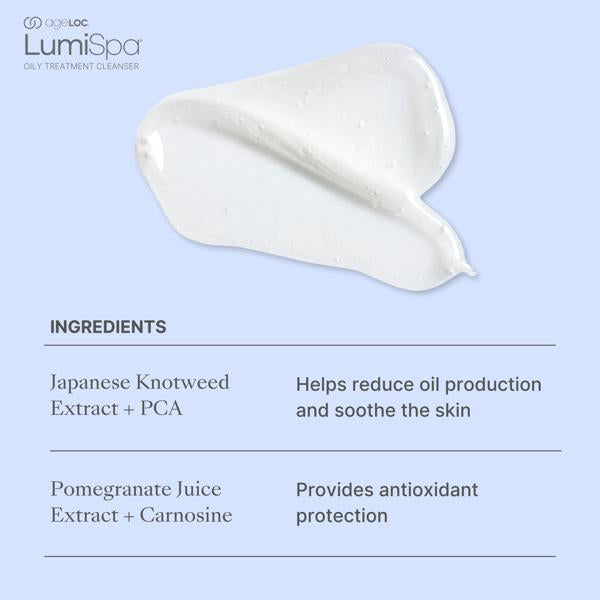Nu Skin ageLOC LumiSpa Treatment Cleanser Oily Ingredients
