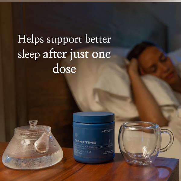 Nu Skin MYND360 Night Time sleep support supplement benefits