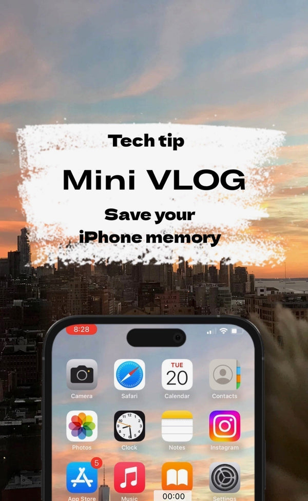 MiniVlog Save your iPhone memory