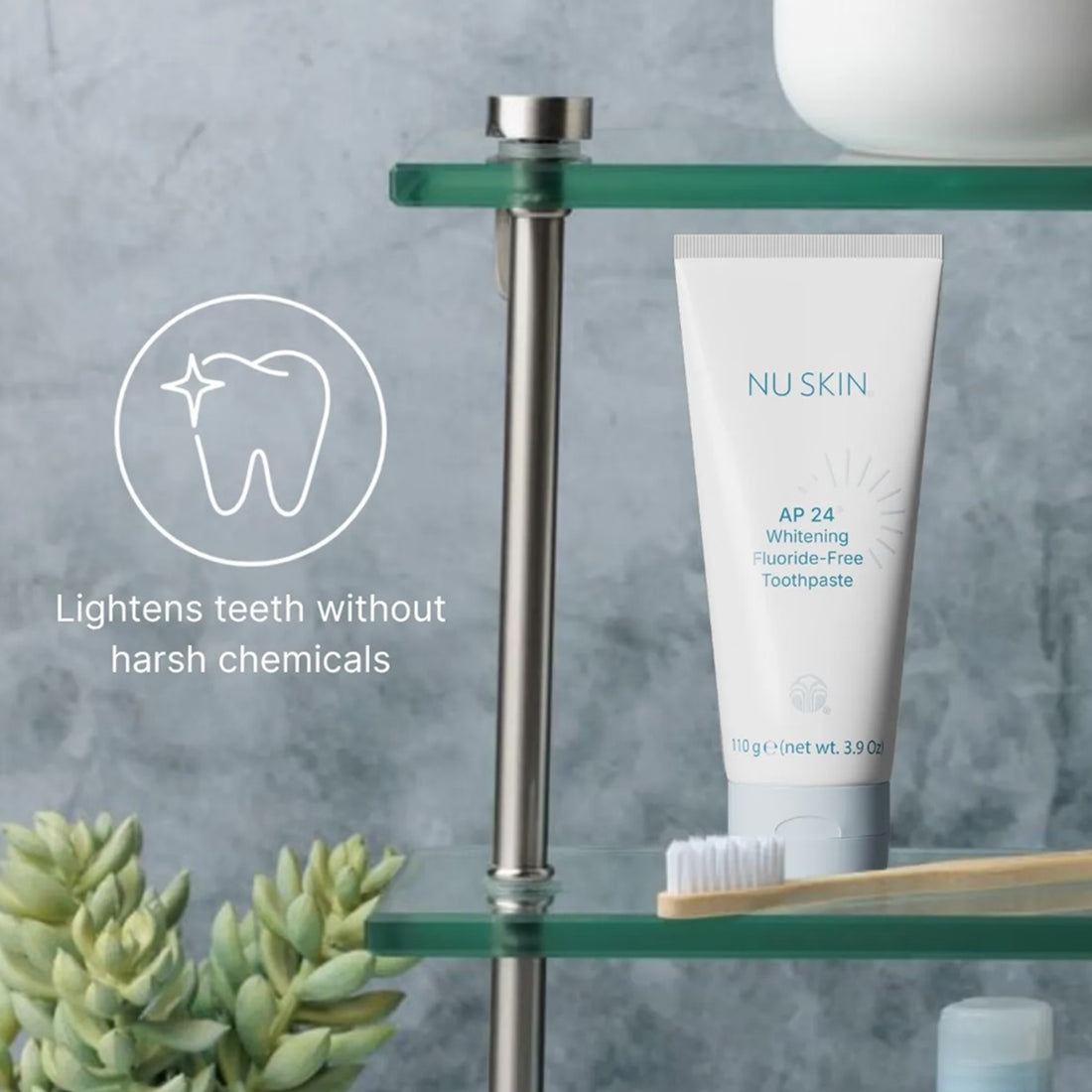NU Skin Ap24 Whitening Fluoride-FREE Toothpaste Full Size