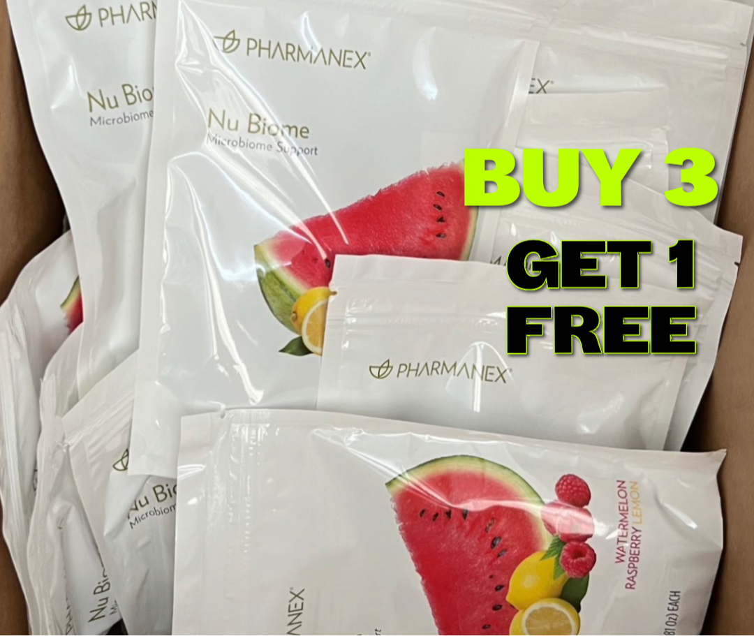 Buy 3 Get 1 FREE Nu Biome – Gut Microbiome &amp; Antioxidant Support