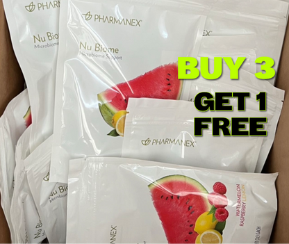 Buy 3 Get 1 FREE Nu Biome – Gut Microbiome &amp; Antioxidant Support
