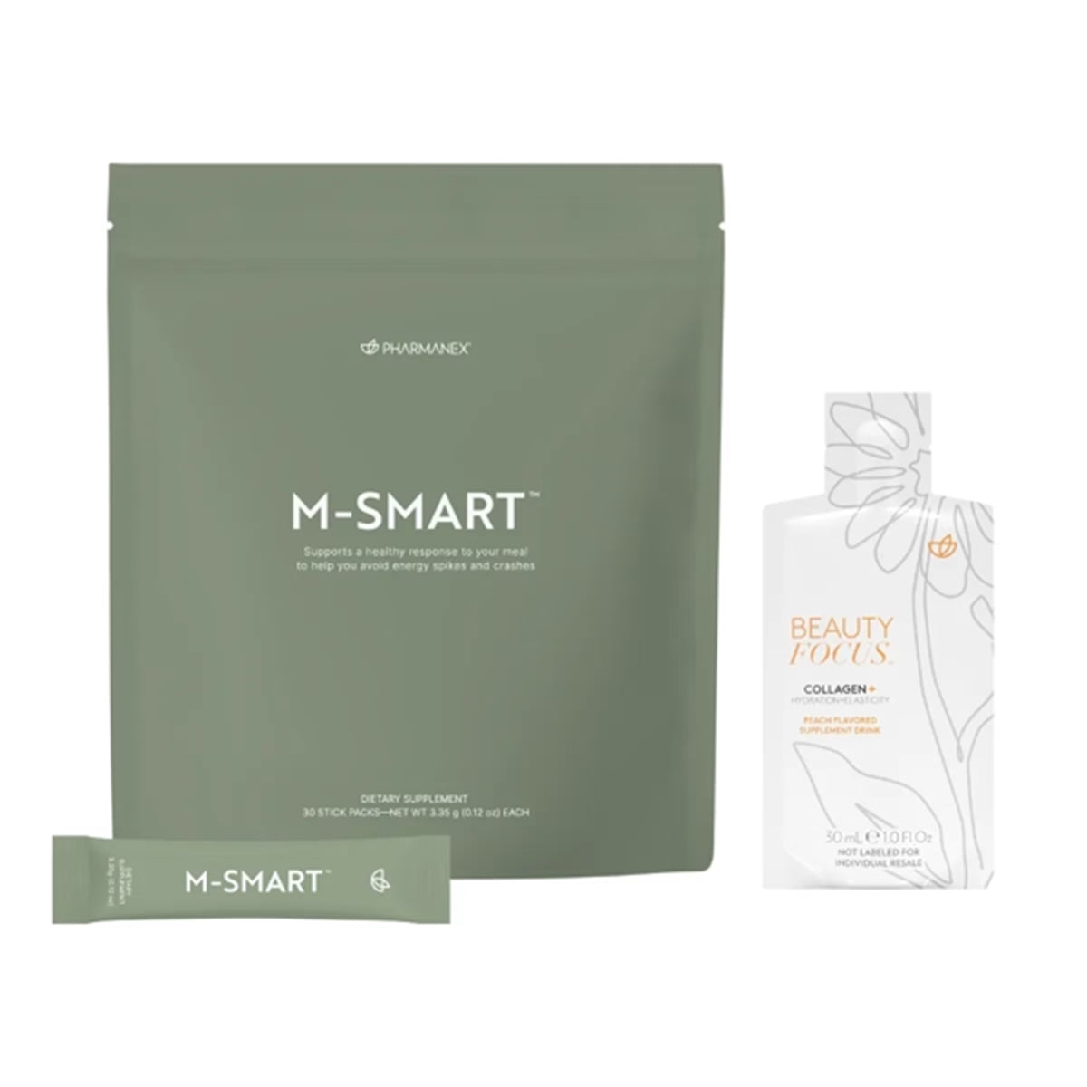 Build your bundle: M-Smart plus Beauty Focus Collagen+ Peach