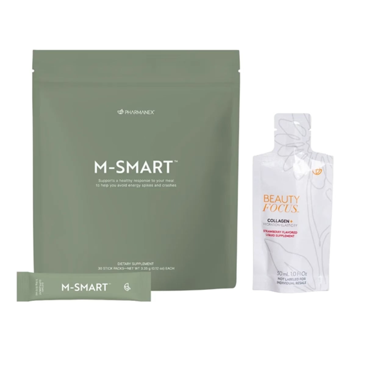 Build your bundle: M-Smart plus Beauty Focus Collagen+ Strawberry