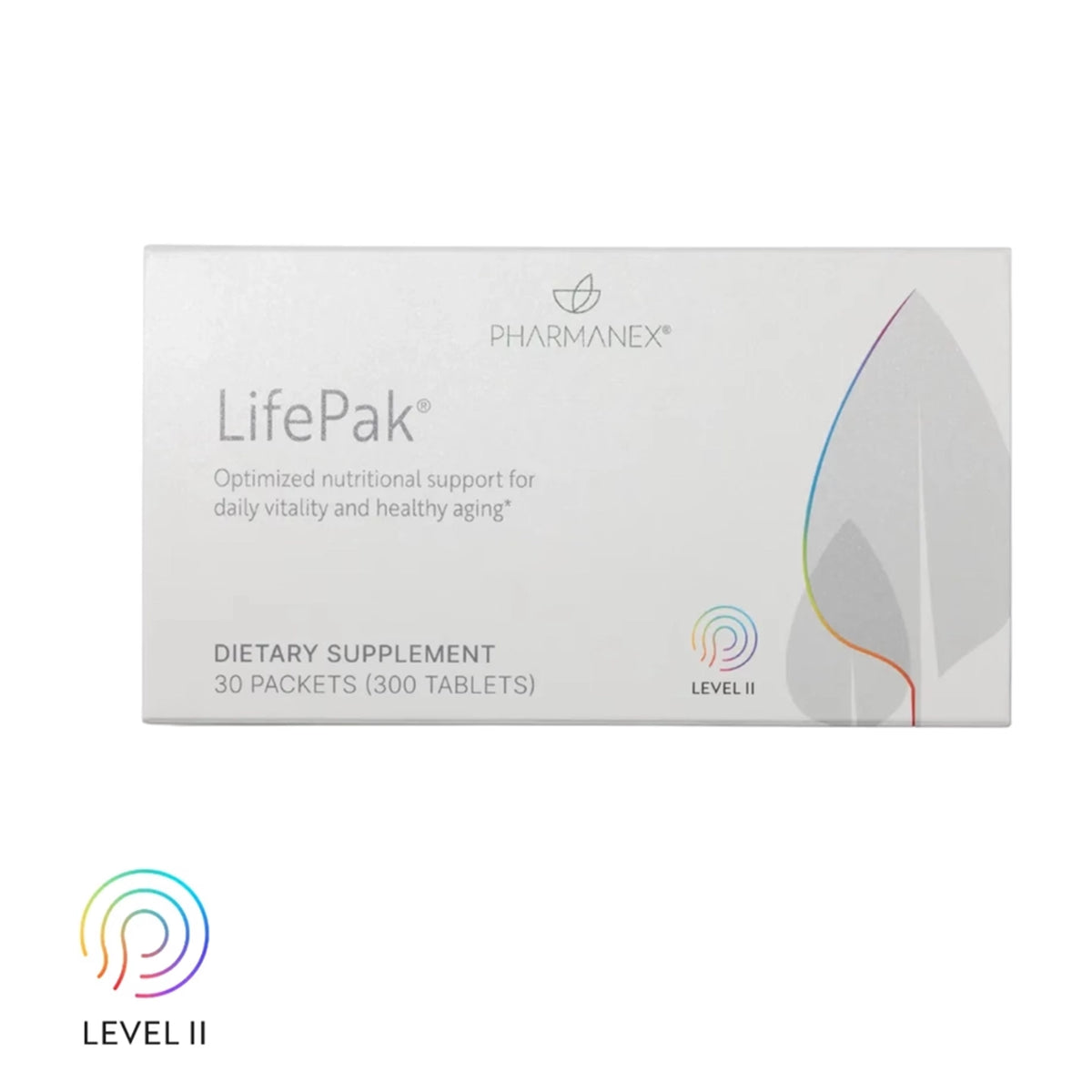 Pharmanex LifePak Tablets box, 30 packets (300 tablets) by Nu Skin