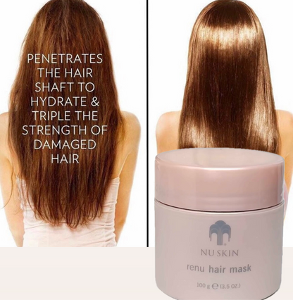 Nu Skin ReNu Hair Mask in a hair care routine