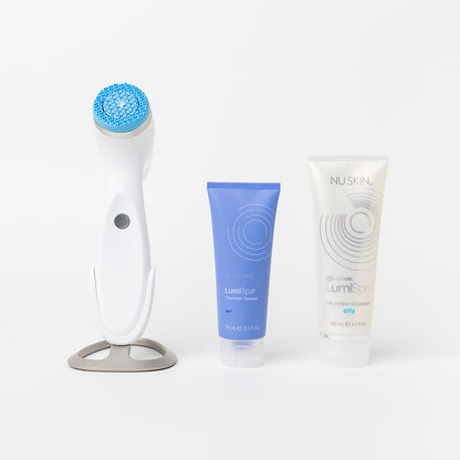 LumiSpa iO Device and Treatment Cleanser with New packing