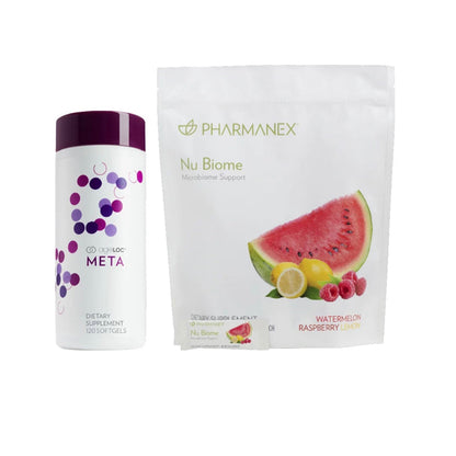 ageLOC Meta and Nu Biome supplement bundle
