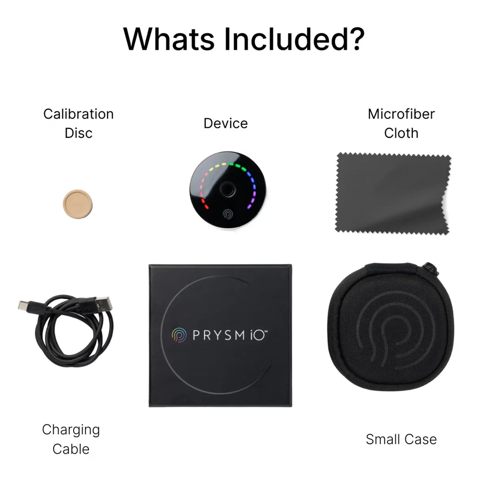 PRYSM iO device by Nu Skin measuring skin carotenoid levels. What&