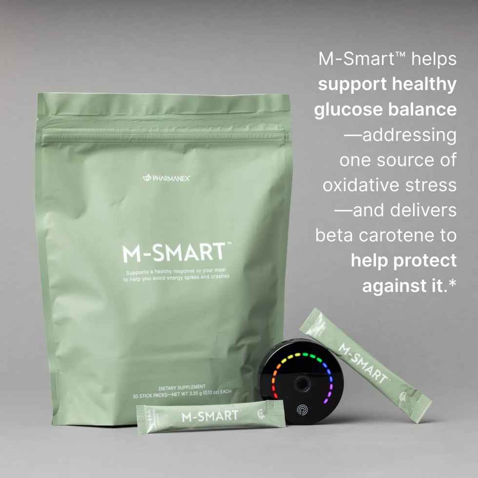 PRYSM iO device by Nu Skin measuring skin carotenoid levels. products
