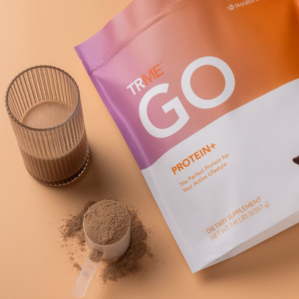 TRMe GO Protein+ by Nu Skin – Chocolate Flavored Whey Protein Powder