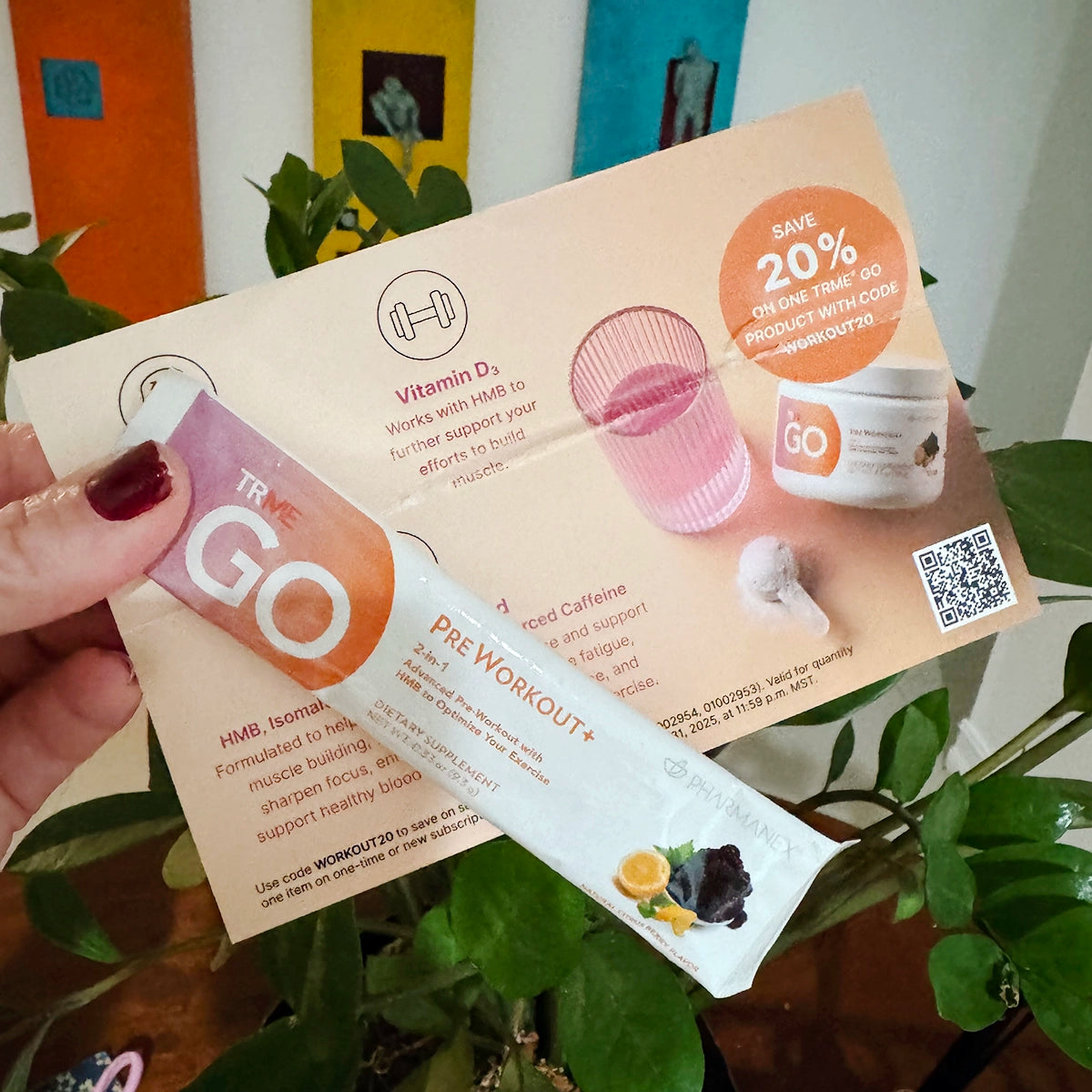 TRMe GO PreWorkout 1 day sample