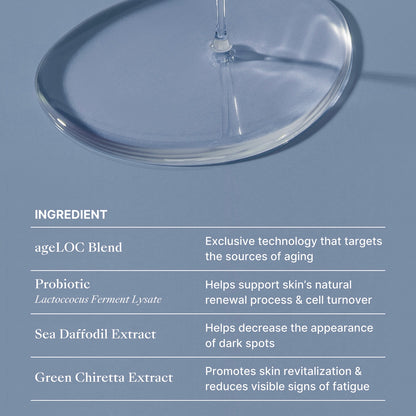 ageLOC Tru Face Refining Toner Ingredients  by Nu Skin
