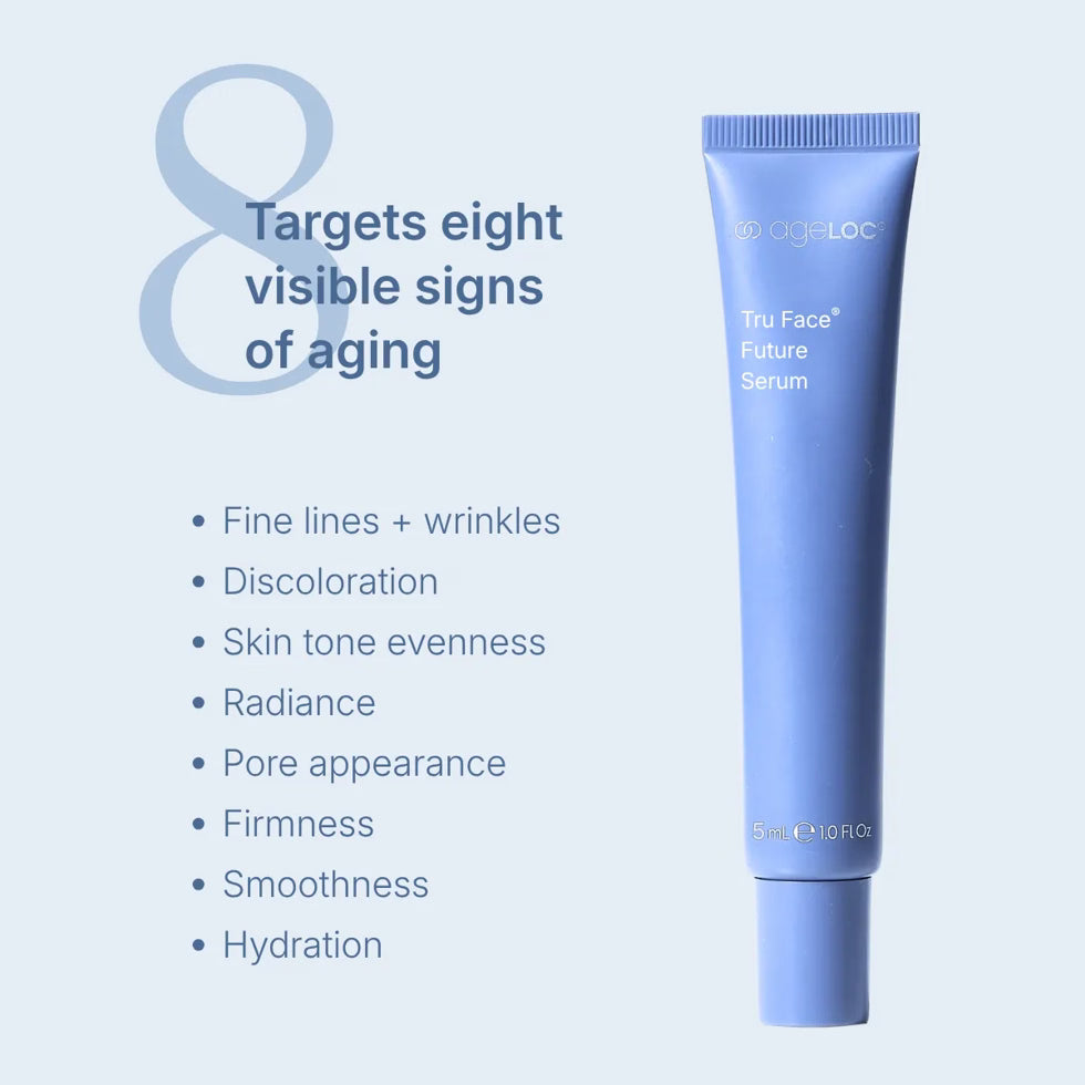 Travel-size ageLOC Tru Face skincare set