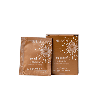 Nu Skin Sunright Insta Glow Box - Travel Size 10pk | NuSkin