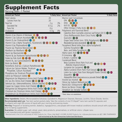 LifePak Nano – Advanced Anti-Aging Nutritional Supplement | Pharmanex